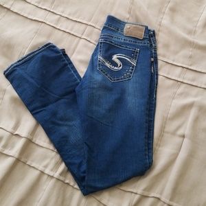 Silver Womens Jeans